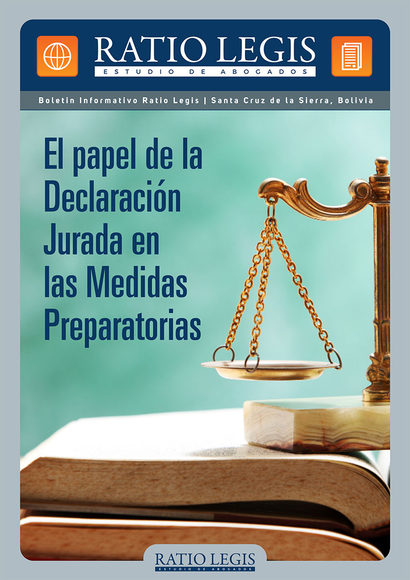 (Español) El Papel de la declaración jurada en las medidas preparatorias